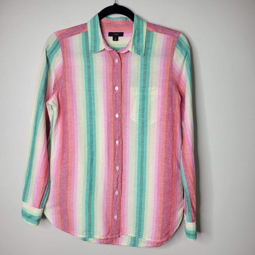 J Crew Classic-Fit Boy Shirt